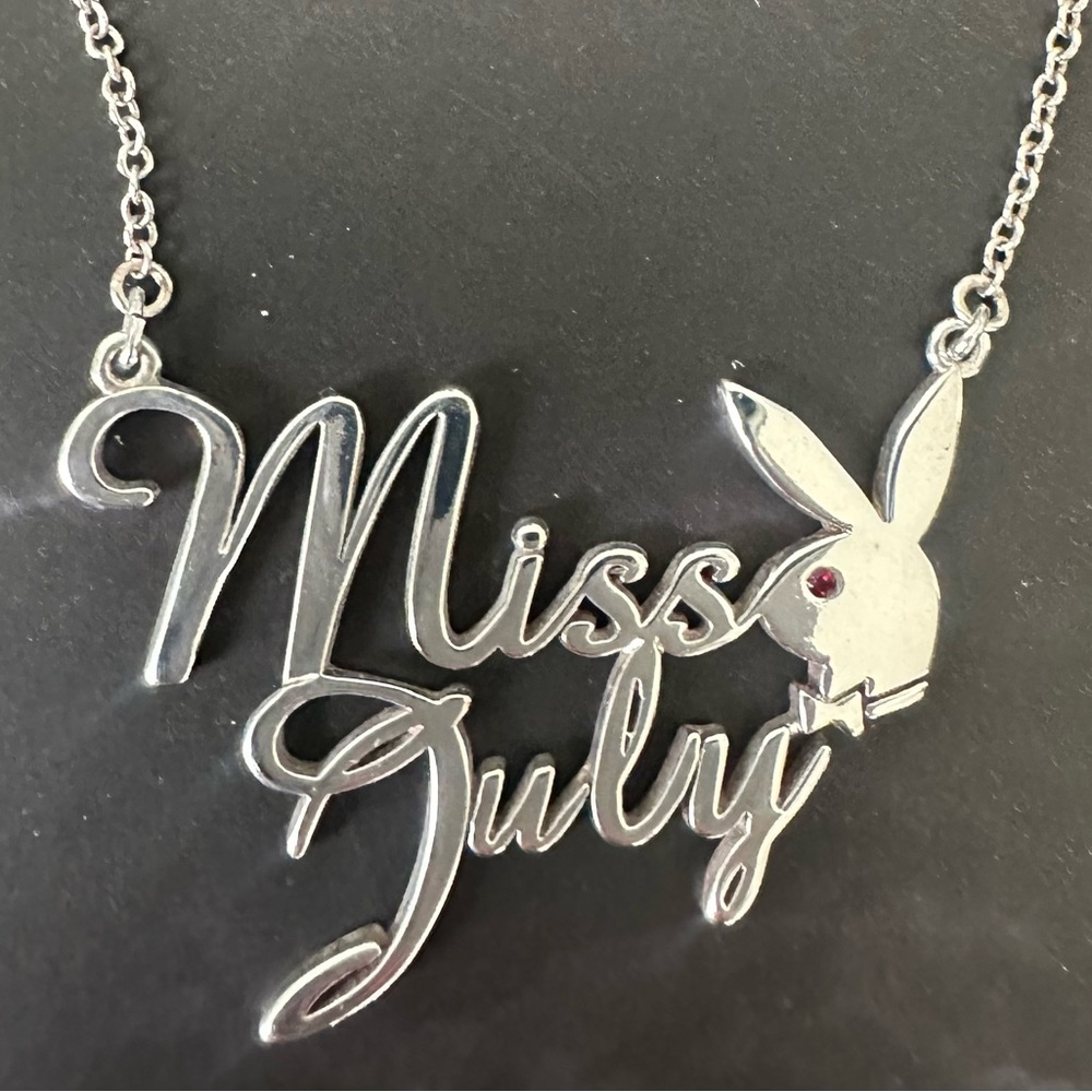 Very Rare Miss July Playboy Necklace